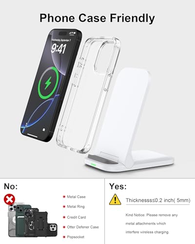 Pixel 11 Wireless Charger Stand 15W Fast Charging for Google Pixel 10 Pro