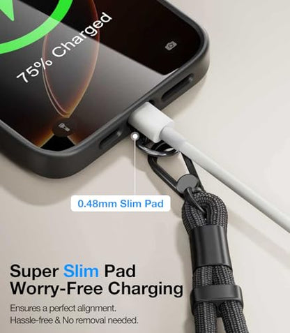 Phone Lanyard, Phone Wrist Strap with 2 Tether Tabs for All Phones, Blue - color: Blue