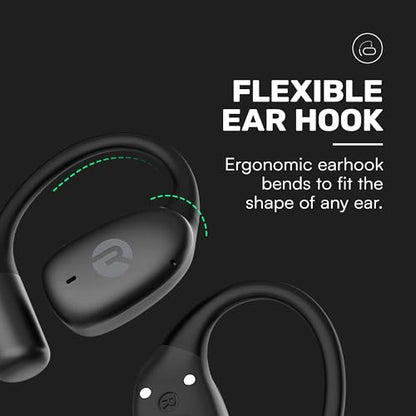Raycon Essential Open Ear Earbuds – Open Ear Headphones, Earbuds Wireless Bluetooth, Sweat & Water-Resistant Earphones, Running Headphones with Ultra-Lightweight Design, 36 Hours Battery Life (Blue) - color: Blue