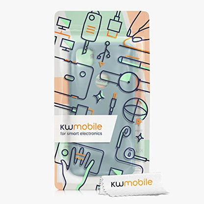 kwmobile Case Compatible with Google Pixel 4a Case - Slim Protective TPU Silicone Phone Cover - Arctic Night - color: Arctic Night