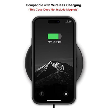TENDLIN Compatible with iPhone 14 Pro Case Wood Grain with Carbon Fiber Texture Design Leather Hybrid Slim Case Black - color: Black, size: iPhone 14 Pro