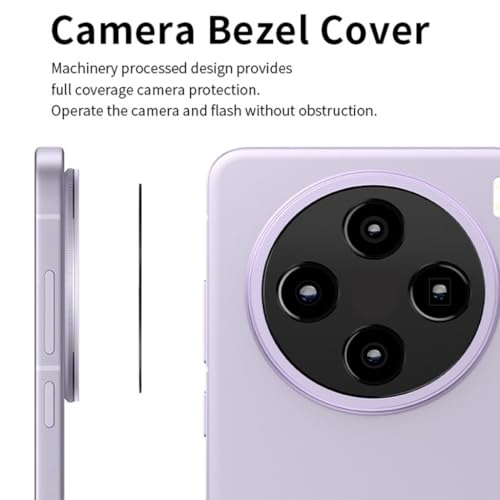Aluminum Camera Lens Protectors Antiscratch Shockproof Cover for Select Model Phone Camera Protections - color: For vivo X200 Pro