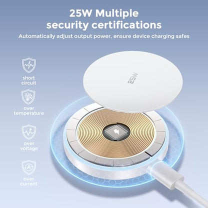 MagSafe Charger 25W Magnetic Wireless Charger Charging Pad with 30W Adapter