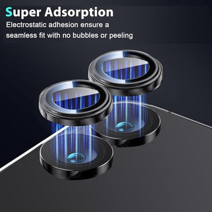 Zeking 2 Set Samsung Galaxy Tab S11 Ultra Camera Lens Protector - color: Black