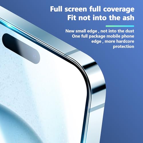 UEEBAI 2 Packs Tempered Glass Screen Protector for iPhone 14 Pro Max 6.7 inch, [Auto-Alignment Kit] [Bubble Free, Auto-Dust Removal] HD Clear Case Easy Installation Full Coverage Tempered Film-Black - size: iPhone 14 Pro Max 6.7 inch