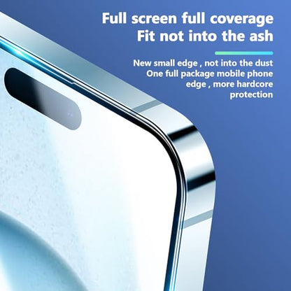 UEEBAI 2 Packs Tempered Glass Screen Protector for iPhone 14 Pro Max 6.7 inch, [Auto-Alignment Kit] [Bubble Free, Auto-Dust Removal] HD Clear Case Easy Installation Full Coverage Tempered Film-Black - size: iPhone 14 Pro Max 6.7 inch