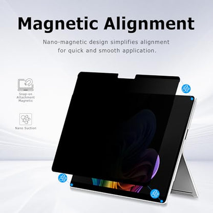 Adeway Magnetic Privacy Screen for Surface Pro 11 13" - size: Pro 13"