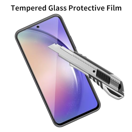 4 Pack Glass Screen Protector Compatible for Samsung Galaxy A54 5G 6.4 Inches [9H Hardness]-HD Screen Tempered Glass, SM-A546E/DS 6.4",Scratch Resistant,Easy Install [Case Friendly] - size: Galaxy A54 5G