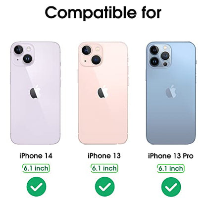 Arae Screen Protector for iPhone 14/iPhone 13/iPhone 13 Pro, HD Tempered Glass Anti Scratch Work with Most Case, 6.1 inch, 3 Pack - size: iPhone 13/13 Pro/14 6.1 inch