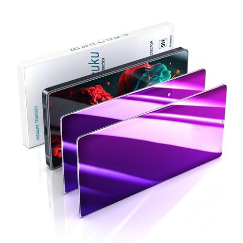 2 Pack Privacy Screen Protector for Samsung Galaxy S25 Ultra - color: Purple-Galaxy S25 Ultra