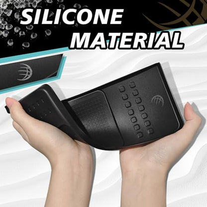 BestEvMod Wireless Charger Mat Non Slip for 2026+ Hyundai Ioniq 9 S SE SEL - color: Black, size: 26+ I9 S SE SEL