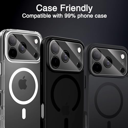 Wiaocit Tempered Glass Camera Lens Protector for iPhone 17 Pro Max - size: iPhone 17 Pro Max-6.9 Inch