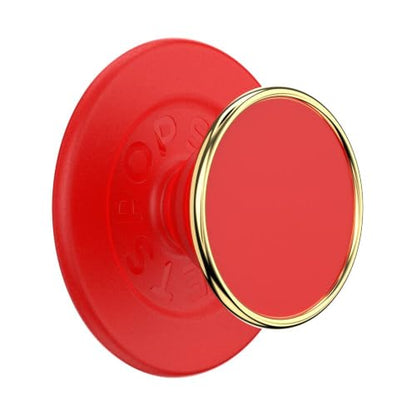 PopSockets Phone Grip for MagSafe, Magnetic Holder- Rosso - color: Rosso, style: MagSafe