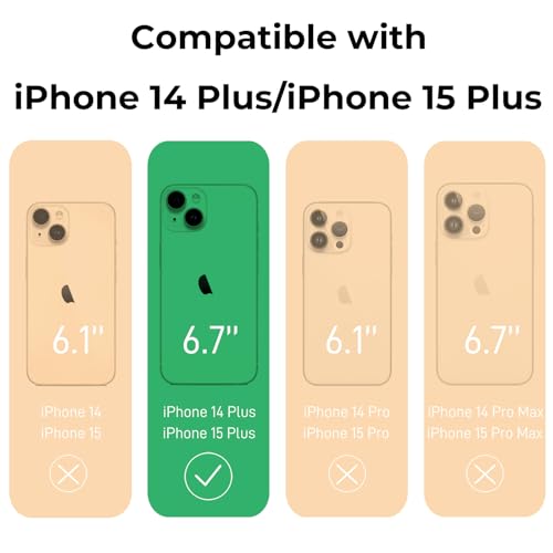 Dumkery Cute White Flowers Phone Case Compatible with iPhone 14 Plus, Clear Floral iPhone 15 Plus Case with Aesthetic Pattern, Soft TPU Shockproof Bumper Cover for Girls Women - size: iPhone 14 Plus/iPhone 15 Plus