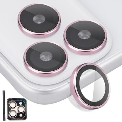 Camera Lens Protector for iPhone 17 Pro/17 Pro Max, Pink - color: Pink