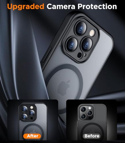 SPIDERCASE Magnetic for iPhone 13 Pro Case,Black - color: Black, size: Iphone 13 Pro 6.1''