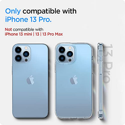 Spigen for iPhone 13 Pro Case, Ultra Hybrid [No Magnet Ring][Anti-Yellowing] - Crystal Clear - color: Crystal Clear, size: iPhone 13 Pro