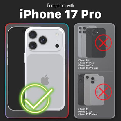 VENA vCommuteX for iPhone 17 Pro Wallet Case, Black - color: MagSafe Compatible - Black, size: iPhone 17 Pro