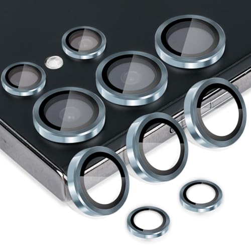 Camera Lens Protector for Samsung Galaxy S25 Ultra, Blue - color: Blue