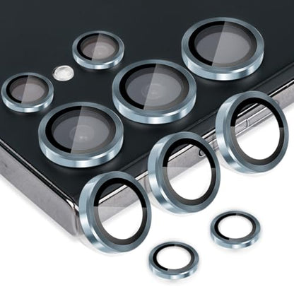 Camera Lens Protector for Samsung Galaxy S25 Ultra, Blue - color: Blue