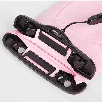Universal Waterproof Phone Pouch, 1 pcs, Random Color | w/Arm Band, Lanyard Armband, Diving, Beach, Dry Bag Skiing, Water Event, Pool Party