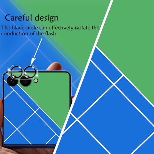 BIGFACE [6 in 1 for Samsung galaxy Z Flip 7/galaxy Flip 8 Screen Protector - size: Galaxy Z Flip 7/Flip 8(6.9")