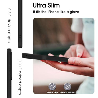 X-level for Samsung Galaxy S23 FE Case Slim Fit Ultra-Thin Super Soft TPU Phone Back Cover, Light Protective Matte Finish Coating Case for Samsung S23 FE 5G -Black - color: Black