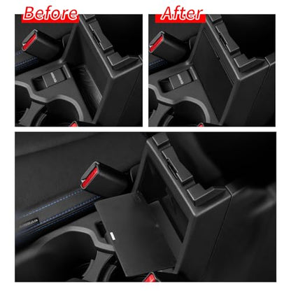 SMABEE Center Console Hidden Storage Box for Subaru Forester 2025 - size: Center Console Hidden Storage Box