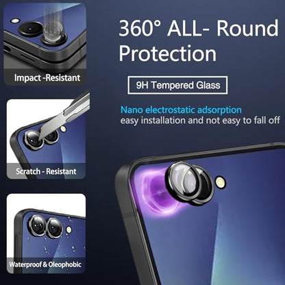 IMBZBK Privacy Screen Protector for Samsung Galaxy Z Flip 7