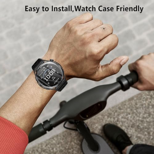 6-Pack for Amazfit Balance 3 Screen Protector, Soft Flexible TPU Ultra-Thin Self-Healing Bubble-Free Protective Film for Amazfit Balance 3, HD Clear Case-Friendly Easy Installation - size: Amazfit Balance 3