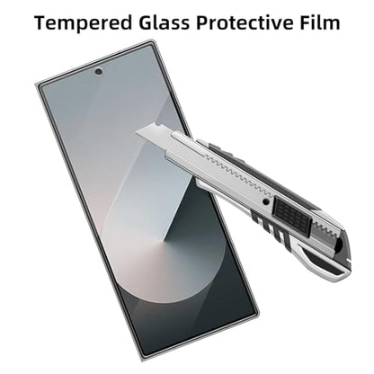 4 Pack Glass outer Screen Protector Compatible for Samsung Galaxy Z Fold 6 [Only the outer] SM-F956U SM-F956B HD Screen Tempered Glass, Scratch Resistant,Easy Install [Case Friendly] - size: Galaxy Z Fold 6 [Only the outer]