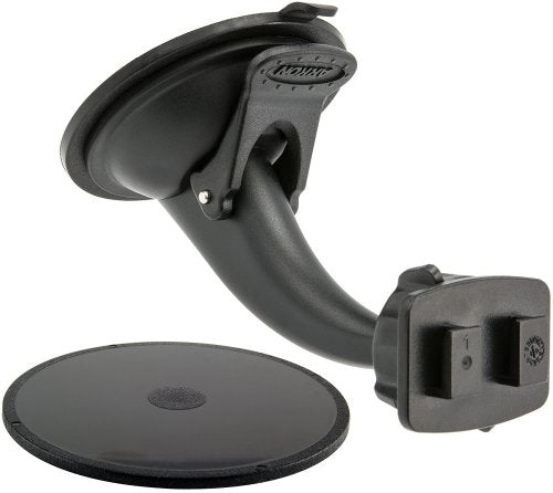 ARKON Mounts Windshield Dashboard Sticky Suction Mount for Cars and Trucks | Designed for Phone and Tablet Holders | Dual-T Holder Compatible | Strong Windshield Suction Mount | GN068WD-SBH