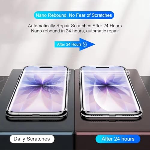 [2 Pack] Hydrogel Flexible Screen Protector for iPhone 16 Pro - color: iPhone 16 Pro