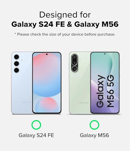 Ringke for Samsung Galaxy S24 FE Screen Protector [Easy Slide, 2 Pack] | Easy Installation with Alignment Tool, Case Friendly Premium 9H Hardness Tempered Glass - size: Galaxy S24 FE