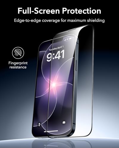 ESR 6 Pack for iPhone 17e/16e/14/13/13 Pro Screen Protector, Armorite - size: iPhone 17e/16e/14/13/13 Pro 6.1 inch (Pack of 2)