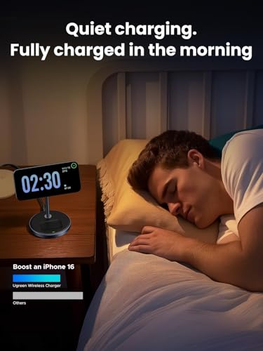 UGREEN MagFlow 2-in-1 MagSafe Compatible Wireless Charging Stand