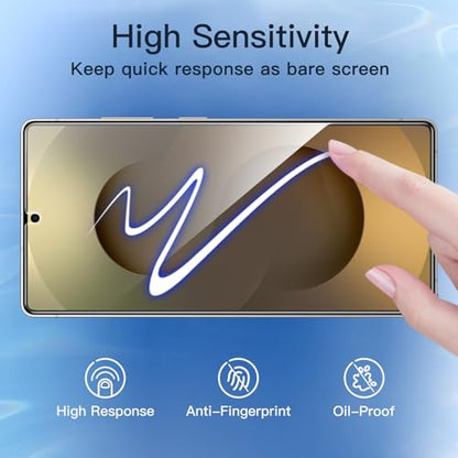 JETech TPU Privacy Screen Protector for Samsung Galaxy S25 Ultra, 2-Pack