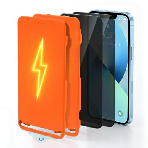 privacy screen for iPhone 13/13 Pro /14 /16e，2-Pack - size: iPhone 13 /13 Pro /14 /16e