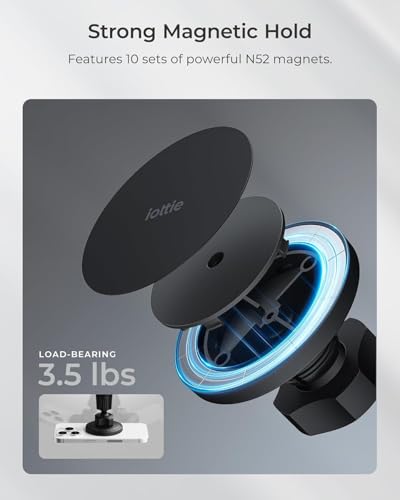 iOttie Itap 3 Magnetic Air Vent Car Mount for Smartphone iPhone 18 Pro 17 - style: Air Vent Mount