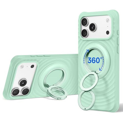 SYNCWIRE Magnetic Phone Ring Holder, for MagSafe Phone Grip Stand Kickstand - color: Green