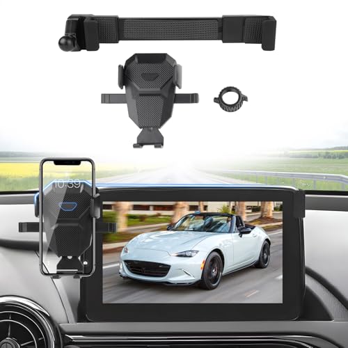 Mazda CX-3 16-21/Mazda 3 14-16/MX-5 Miata 16-23 Car Phone Holder 7" Screen - size: For CX-3/MX-5 Miata