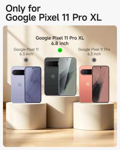 SMARTDEVIL 3Pack Tempered Glass for Google Pixel 11 Pro XL Screen Protector - size: Pixel 11 Pro xl
