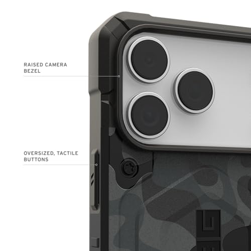 URBAN ARMOR GEAR UAG Designed for iPhone 17 Pro Max Case Pathfinder SE - Compatible with MagSafe Military Grade Protective Cover, Midnight Camo - color: Pathfinder SE - Midnight Camo