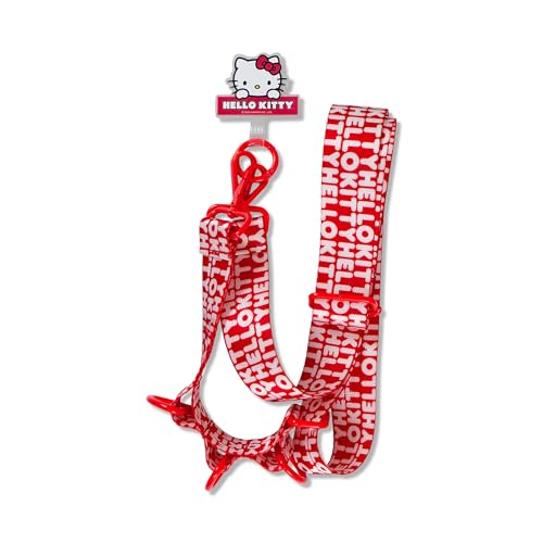 Sonix x Sanrio Crossbody Utility Phone Strap | Adjustable Lanyard Hands-Free Accessory, Universal Tether Tab Attachment - color: Hello Kitty