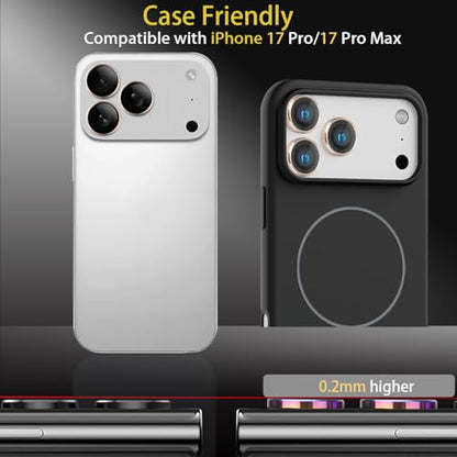 Camera Lens Protector for iPhone 17 Pro/17 Pro Max, Gold - color: Gold