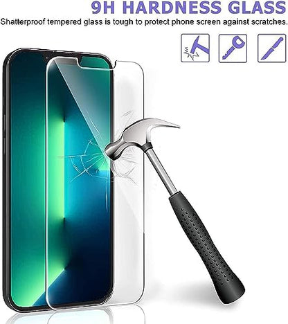 Ferilinso 3 Pack Screen Protector for iPhone 13 Pro, Tempered Glass, HD - size: iPhone 13 Pro 6.1 INCH
