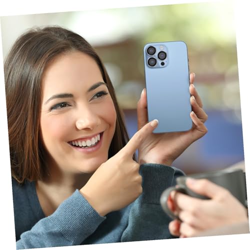 Hemoton 3sets Anti-scratch Rear Lens Covers with Easy Installation for Pro High Transparency Camera Lens Protector with Night Circle for Maximum Protection
