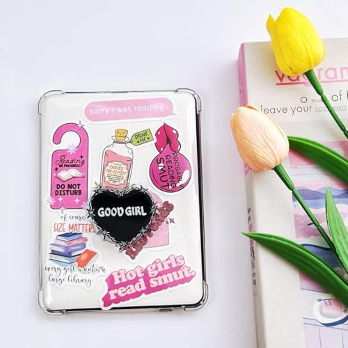 Cute GOOF Girl Expandable Collapsible Grip, for with Kindle E-Readers, iPhones and Smartphones,Rotating Folding Elastic Base, A Gift for Book Lover - color: GOOD GIRL