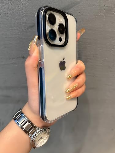 Phone Case Compatible with iPhone 15 Pro, Clear Case Shockproof Protective Bumper Slim Cover - color: Clear, size: iPhone 15 Pro
