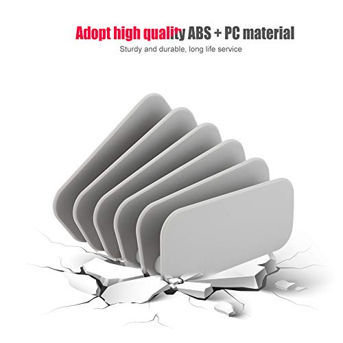 Wendry USB Charging Station Dock, Universal 6 Port Fast Docking Station, Mobile Phone Tablet Detachable Charging Bracket Base Stand, Multi-Port Stand Desktop Organizer